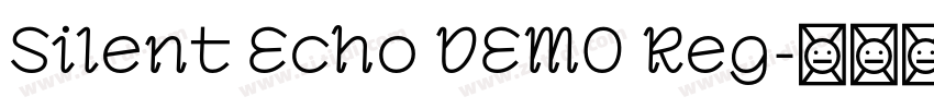 Silent Echo DEMO Reg字体转换